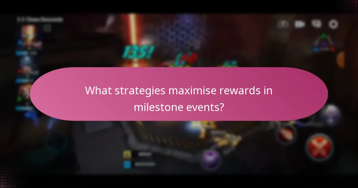 Which milestone events offer the best prizes?